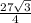 \frac{27 \sqrt{3} }{4}