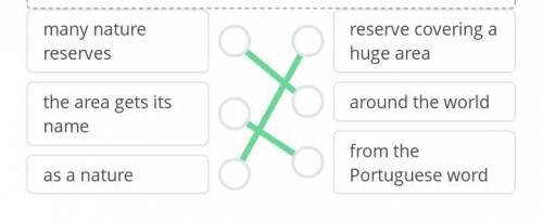 Nature reserves around the world 5 - Match the collocations from the text. слева:1) many nature re