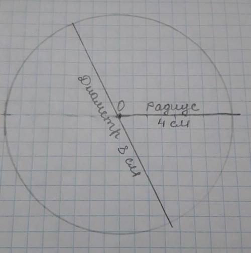 Как находить диаметр 6 класс