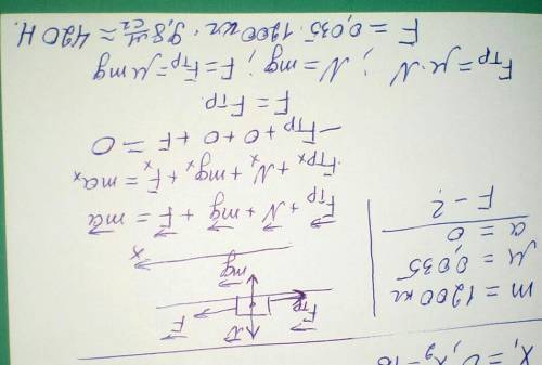 Лошадь везёт деревянные сани общей массой 1200 кг по льду. Коэффициент трения между деревом и льдом