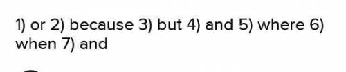 use one word twice.and . but • or because where whenThe fridgeWhat's the most useful piece of equipm