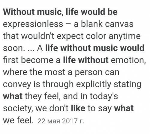 What would life be like without music? I wonder how music 1 started . It is an important 2of every c