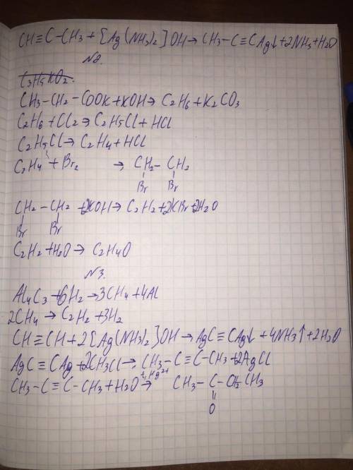 Задание 1. Осуществите ряд превращений 1. Синтез-газ → пропан → 2-бромпропан → 2,2-дибромпропан (+ N