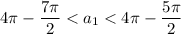 4\pi -\dfrac{7\pi }{2}