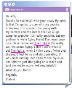 3 Look at the Useful language box. Find two other examples of introducing something in the email. по