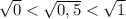 \sqrt{0}