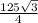 \frac{125\sqrt{3} }{4}