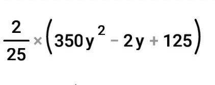 Сократите дробь : 28y^2-4/25y+10 9-x^2/x^2+6x+9