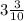 3 \frac{3}{10}