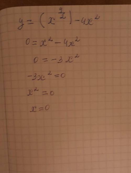 Y=(x^4/2)-4x^2 Дослідити дану функцію.