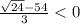 \frac{\sqrt{24} - 54\\}{3}