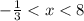 -\frac{1}{3}