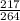 \frac{217}{264}