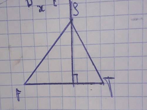 Побудувати довільний ∆FST. За до косинця та лінійки через вершину S провести пряму, паралельну FT. б