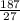 \frac{187}{27}