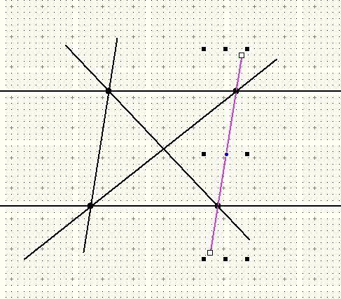 4 Отметьте точки A, B, C, D так, чтобы точки А, В, С лежа- ли на одной прямой, а точка D не лежала н