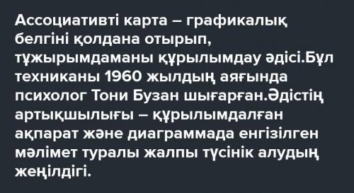 Ассоциативті картаны қалай салу керек?