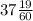 37 \frac{19}{60}