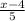 \frac{x-4}{5}