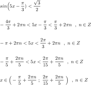 \displaystyle sin\Big(5x-\frac{\pi}{3}\Bug)