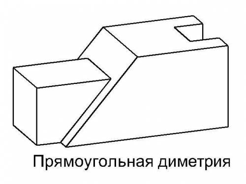 Постройте третью проекцию по двум заданным и модель в деметрии