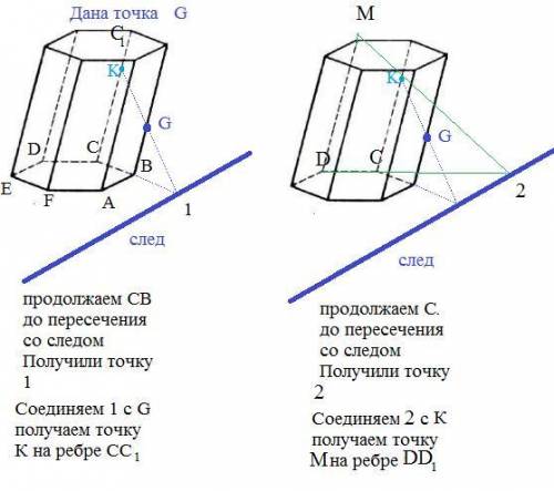 100 , т.к. самой нереально справиться) и мне ✨ построить сечение шестиугольной наклонной призмы по с
