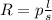 R=p\frac{l}{s}