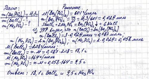 Решите по уравнению реакции, по дано