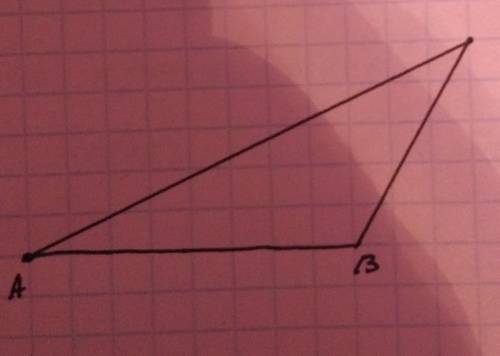 Постройте треугольник abc, если ab= 4см bc= 3 см ac= 6см​