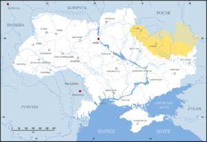 Дуже треба! буду дуже картосхему: яка з букв позначає терени слобідської україни?