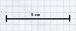 Начерти отрезки, равные: одной пятой части от 25см