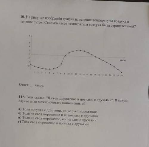 .6 класс, итоговый срез по математике