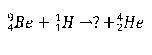 Допишите уравнение ядерной реакции