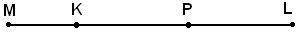 Если MP= 28 дм, KL= 27 дм, ML= 40 дм, то KP=