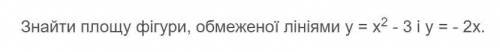 Найти площадь фигуры, ограниченной линиями... на картинке.