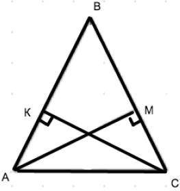 Докажите что высота ам треугольника авс