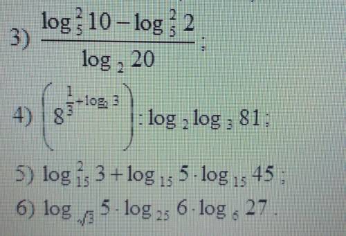 решите с ответами и решением) алгебра 10 класс логарифмы ​