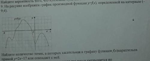 Найдите количество точек, в которых касательная