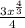 \frac{3x^\frac{4}{3} }{4}