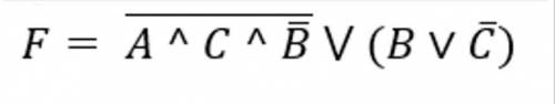 Определить какие значения примет выражение, если А=1, В=1, С=0