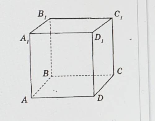 Дан куб ABCDA1B1C1D1 . Укажите прямую, которая не перпендикулярна плоскости (ADDA1) ответы: 1. d1c1