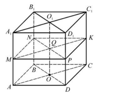А) Каким плоскостям принадлежат точки M, O, K? б) Каким плоскостям принадлежат прямые MK, NP, PK, AA