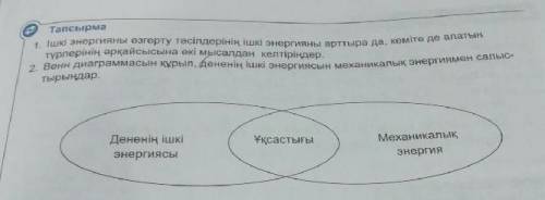 Дененің ішкі энергиясы және миханиқалық энергия ұқсастыхы