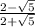 \frac{2 - \sqrt{5} }{2 + \sqrt{5} }