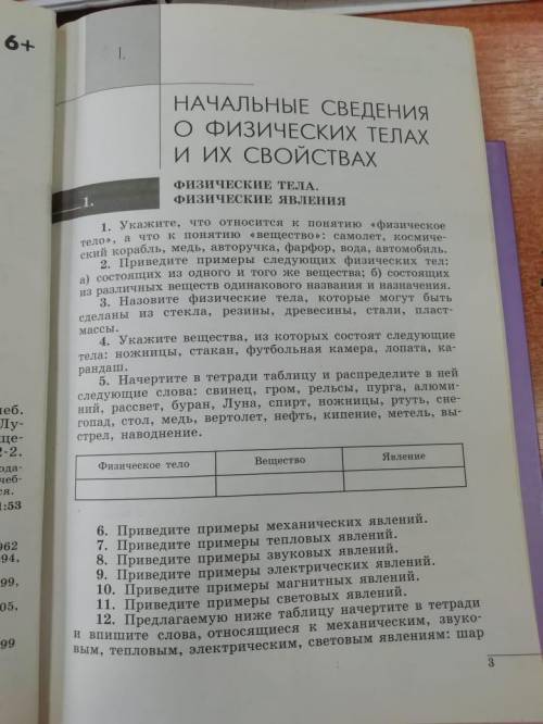 Номер 12. Предлагаемую ниже таблицу начертите в тетради