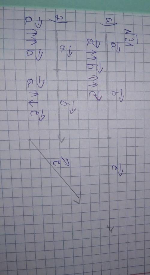 31. Егер: а) a, b, c коллинеар векторлар болса; ә) а мен Б<br />коллинеар векторлар болса, ал