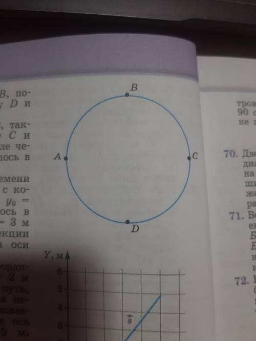 Траектория движения тела представляет собой окружность радиусом R.Чему равны путь и перемещения тела