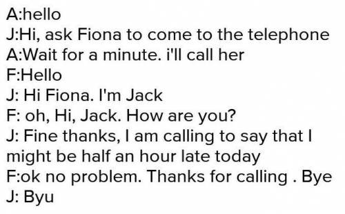 1 Who does Jane telephone? 2 Why does she telephone? S: (ring, ring) Hello. Basildon ... . J: Hello.