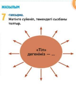 Метынге суйенып томендегы сызбаны толтыр ДА Я ТУПАЯ И МНЕ ЛЕНЬ ЭТО РЕШАТЬ!...