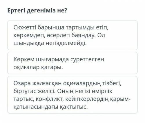 Ертегі дегеніміз не? нужно оценю ​